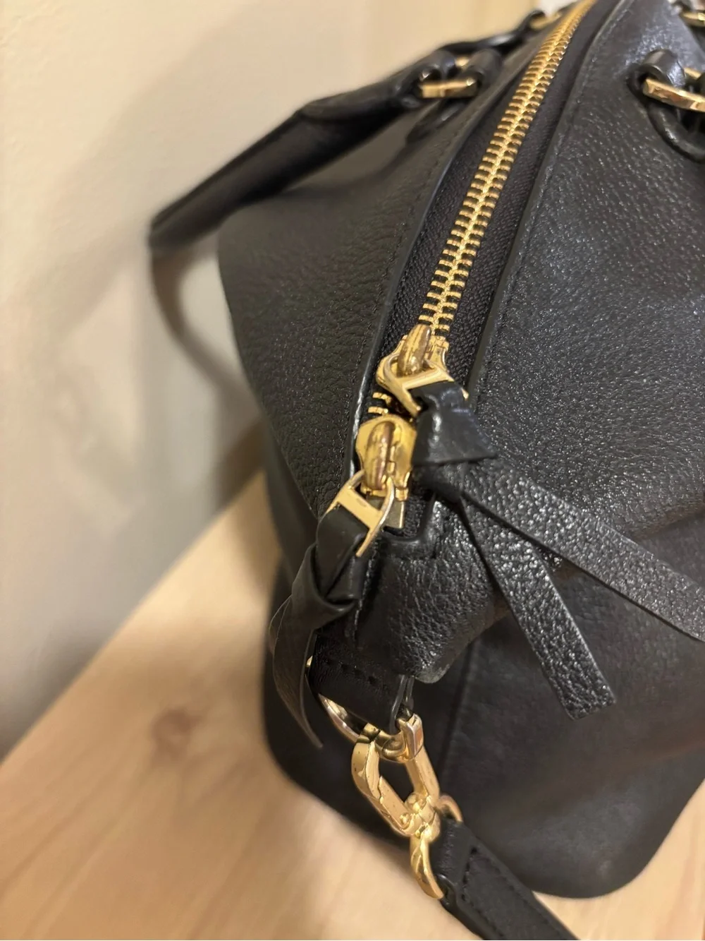 Tory Burch pebbled leather